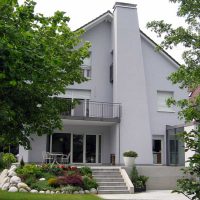 Gartenfassade nach Sanierung